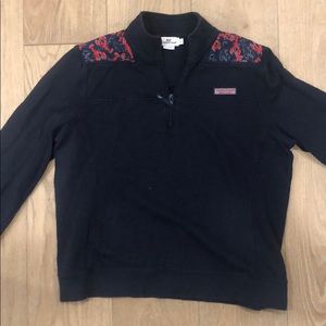 Navy blue Vineyard Vines pullover